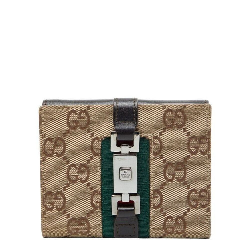 Gucci Jackie Sherry Line Bi-fold Wallet
